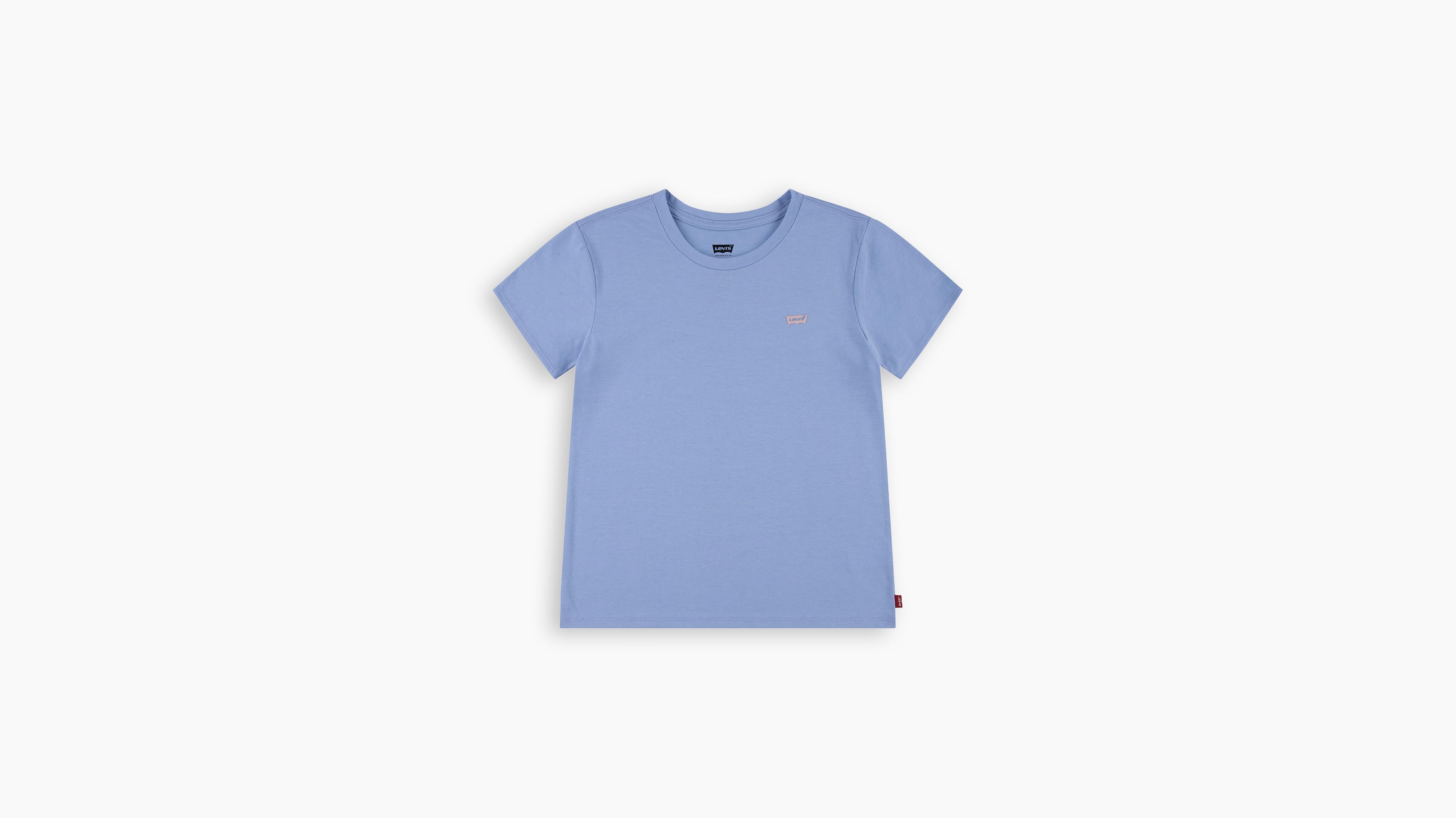 Enfant t-shirt Batwing sur la poitrine - Brunnera Blue - Bleu