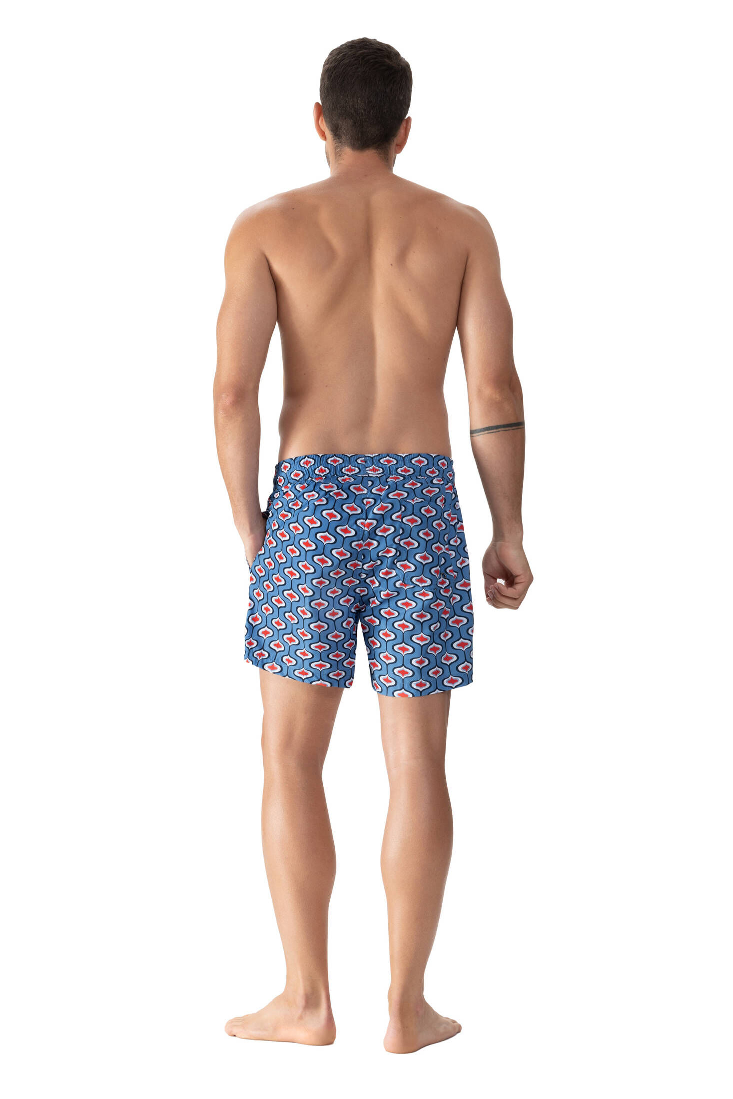 mey| Herren Badeshorts Serie Damask
