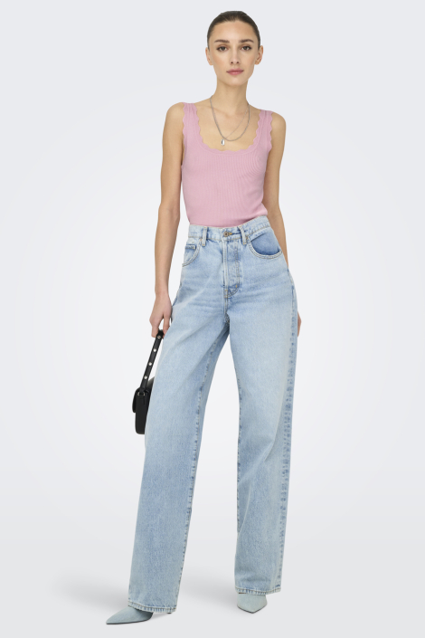 Jacqueline de Yong roze dames top