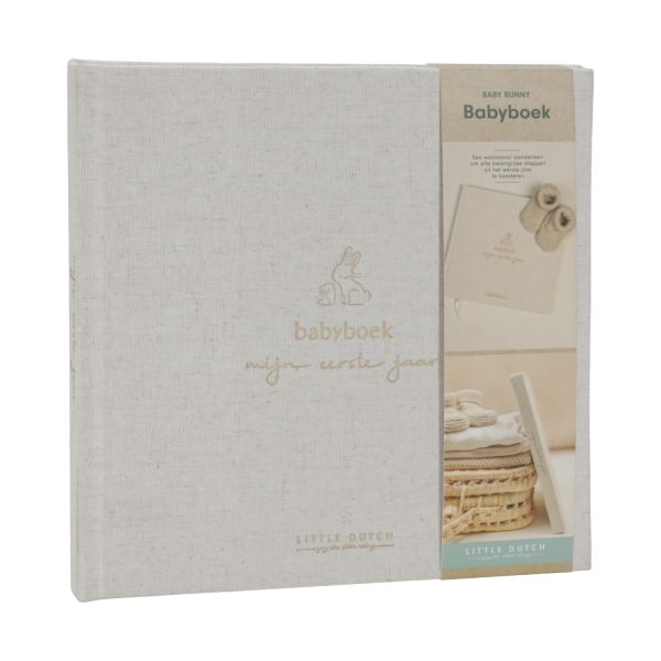 Little Dutch Babyboek 'Mijn eerste jaar' Baby Bunny FSC
