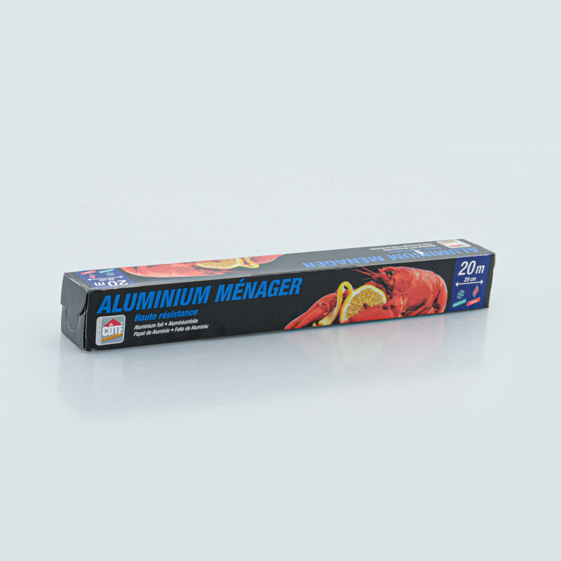 Papier d'aluminium ménager