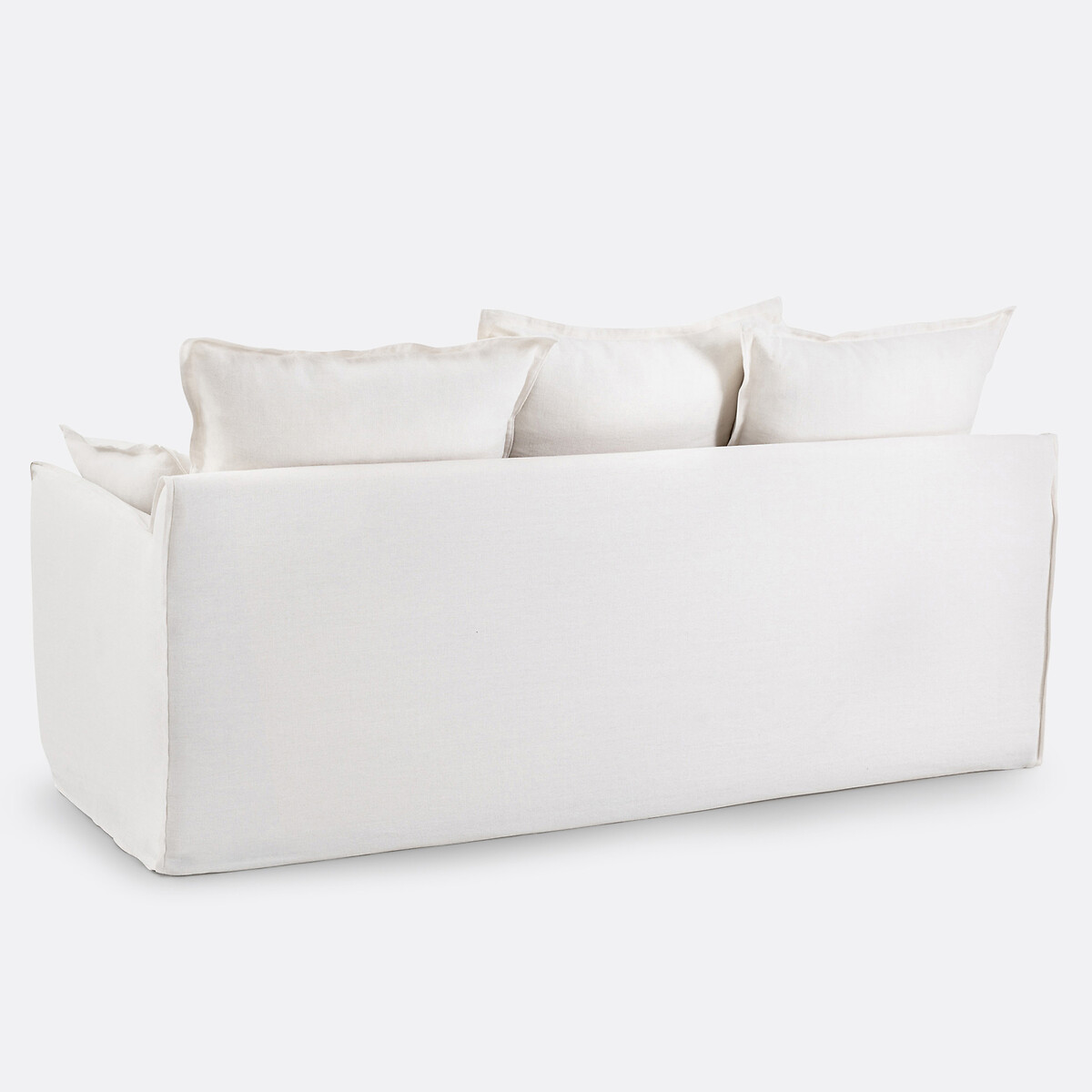 LA REDOUTE INTERIORS<br>Sofá em linho grosso, Odna