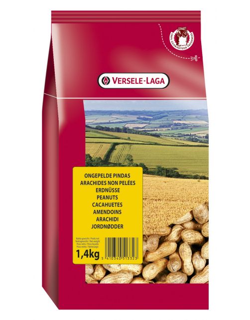 Versele-Laga Ongepelde Pinda's - Vogelvoer - 1.4 kg
