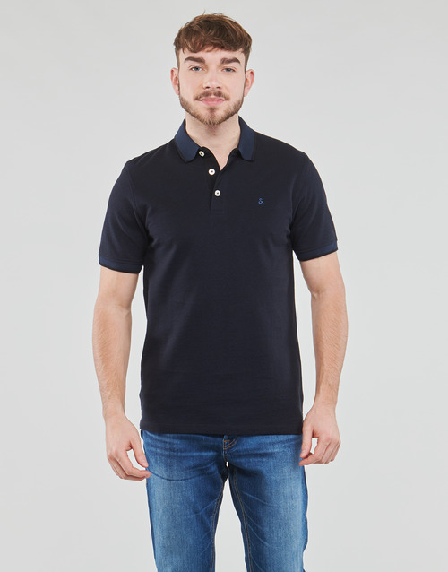 Jack & Jones - JJEPAULOS POLO SS - Marine