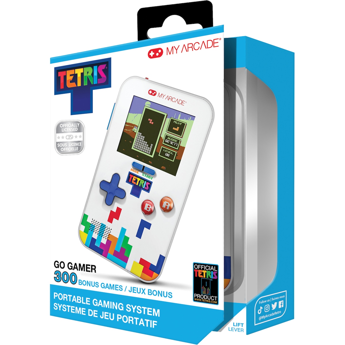 My Arcade Go Gamer Tetris håndholdt spillkonsoll