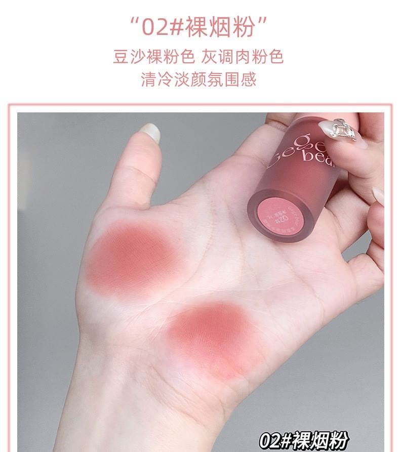 Gege Bear - Multifunctionele matte liptint - 4 kleuren