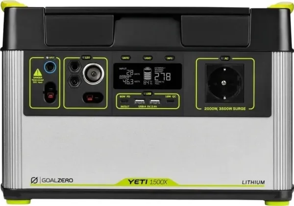 Goal Zero Yeti 1500 X 36310 - 1516Wh power station - EU-plug
