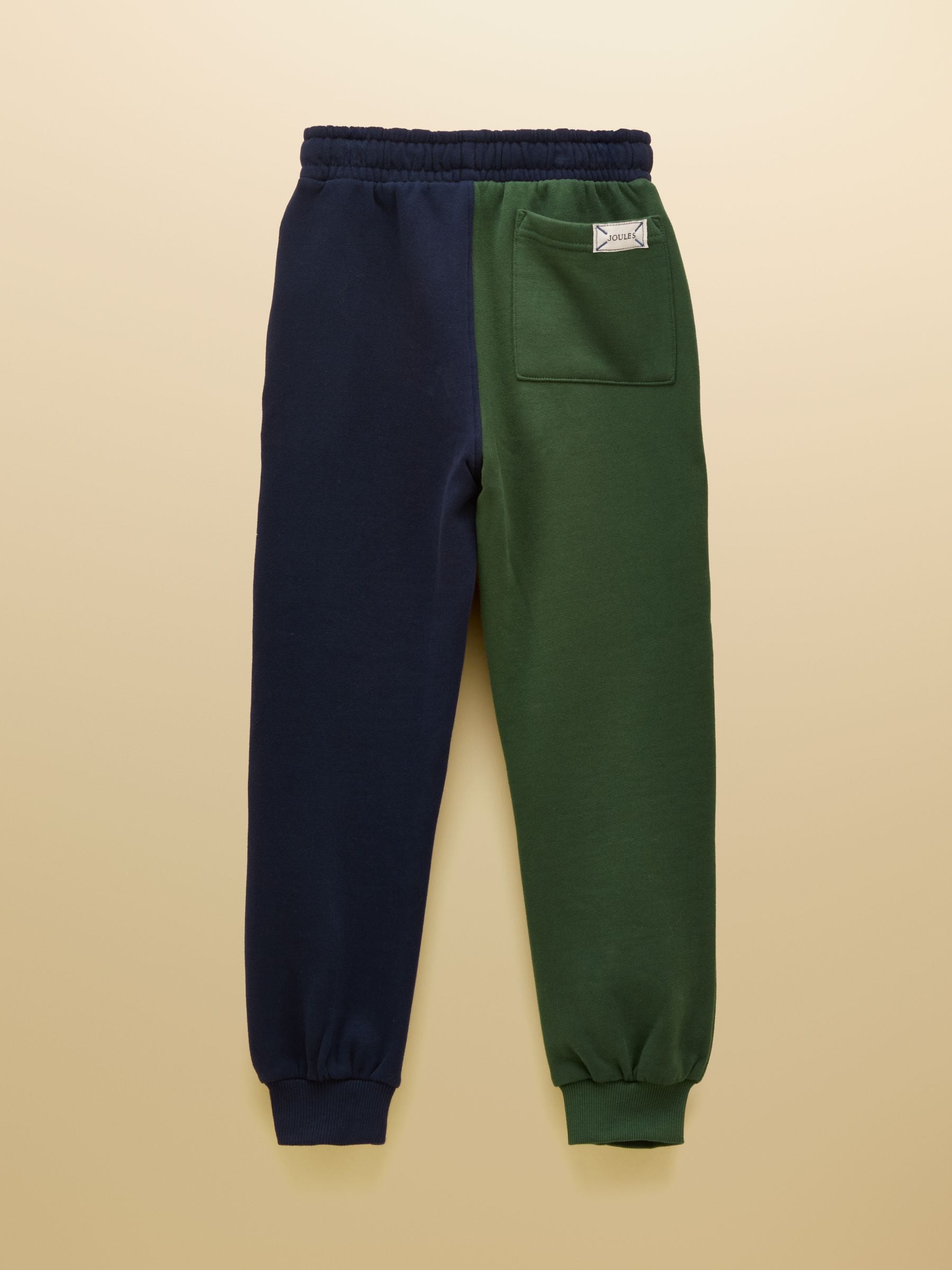 Groen/blauw - Joules - Ted - Joggingbroek met boorden