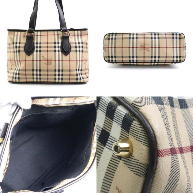 Burberry Vintage Burberry Shoulder Bag Beige