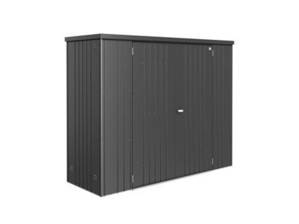 UTSTYRSSKAP BIOHORT METALLIC MØRK GRÅ 230