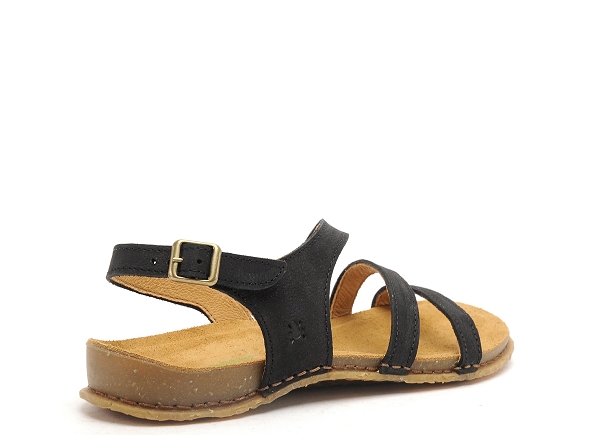 El naturalista nu pieds plats femme panglao n5811 noir