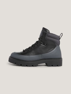 Botas de caminhada com travas de couro