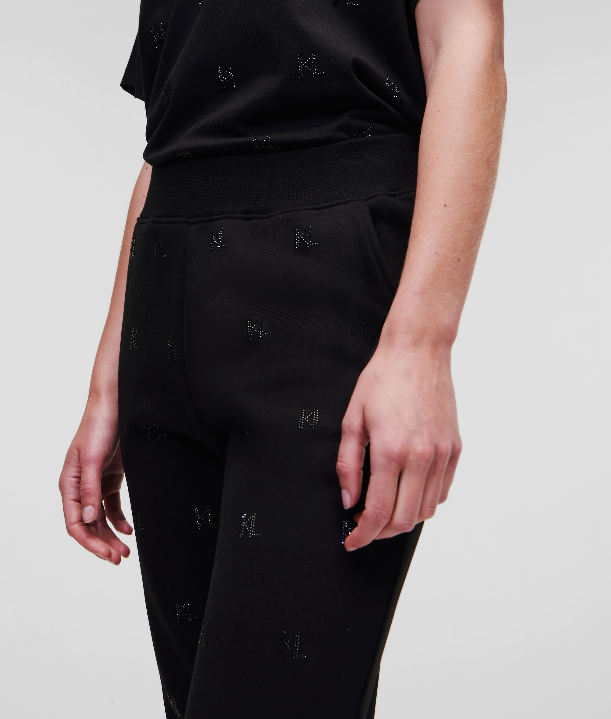 JOGGING KL MONOGRAM EN STRASS