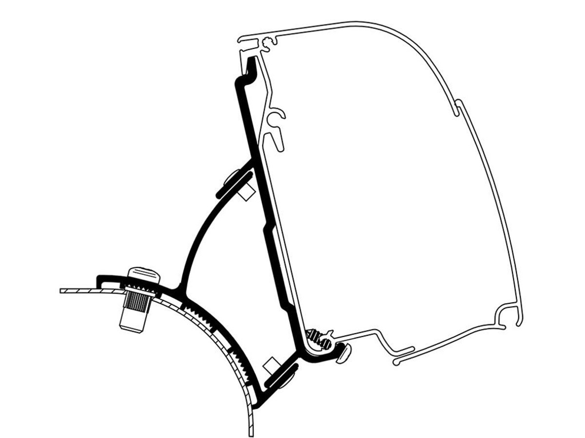 Thule adapter 4200 VW T5/T6