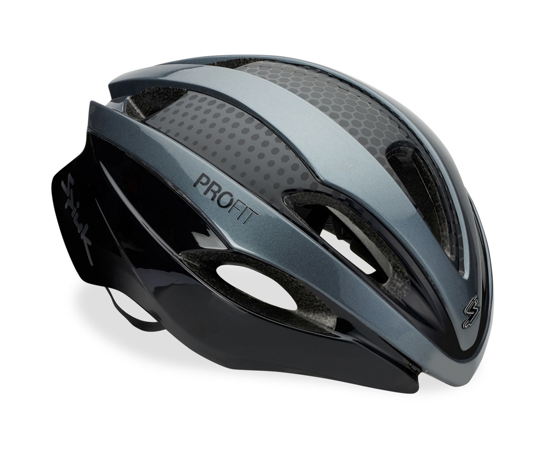 Spiuk Profit Aero Race Fietshelm Zwart/Grijs