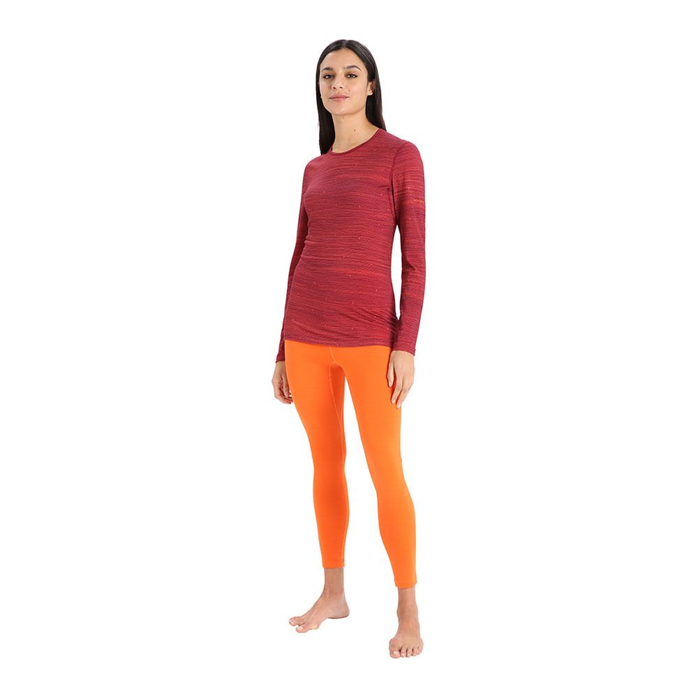Icebreaker 200 OASIS - Tee-shirt Femme cherry/flsh/aop