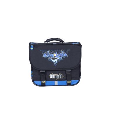 Cartable Batman Darknight 38 cm - 2 compartiments - noir - Kid'Abord