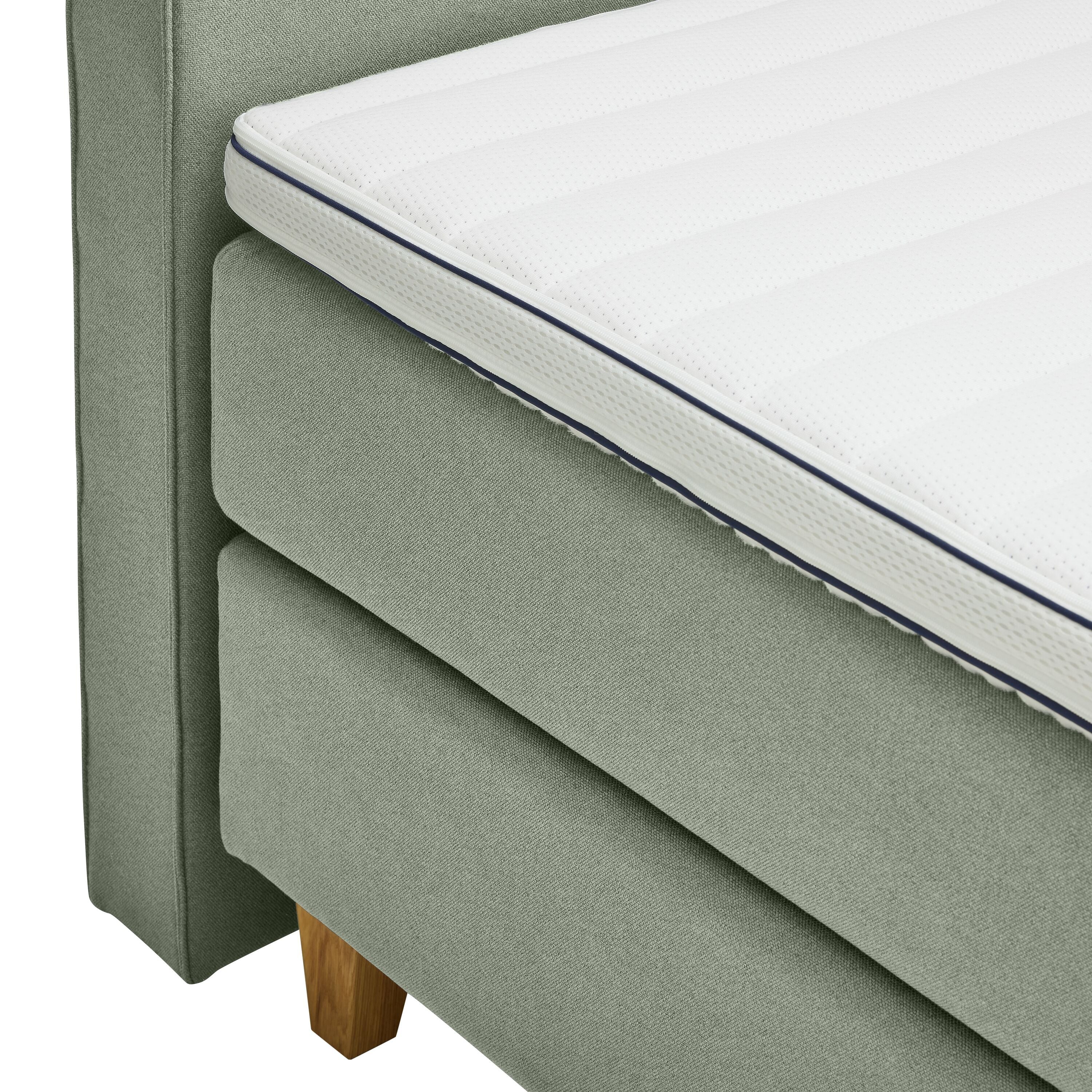 bico GOODNIGHT Boxspringbett - Mint / B: 160.0 cm x T: 200.0 cm