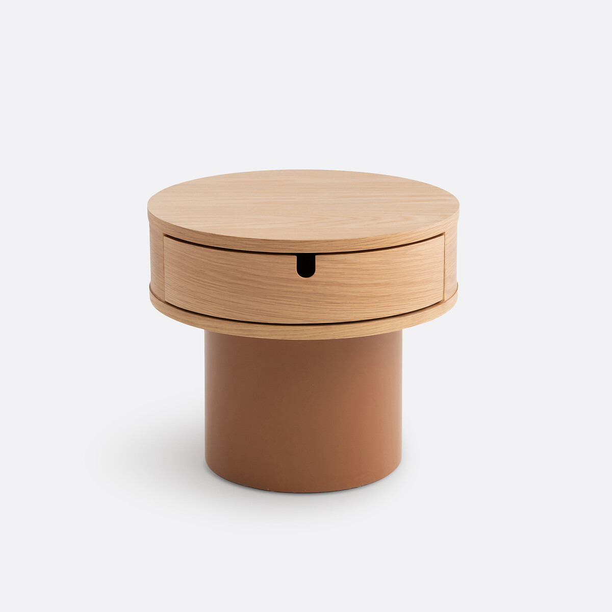 LA REDOUTE INTERIEURS<br>Mesa de cabeceira com pé laqueado, 1 gaveta, Tamita