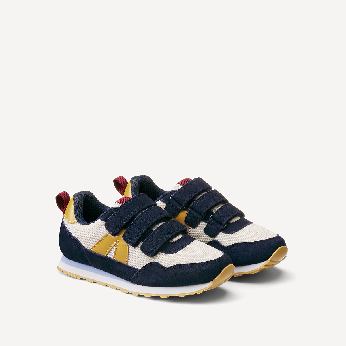COLEÇÕES LA REDOUTE<br>Tênis de corrida retrô com klittenband