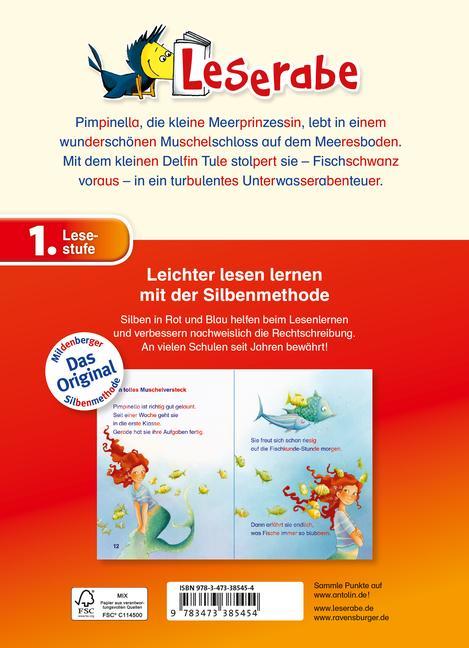 Pimpinella Meerprinzessin und der Delfin - Leserabe 1. Klasse - Erstlesebuch für Kinder ab 6 Jahren