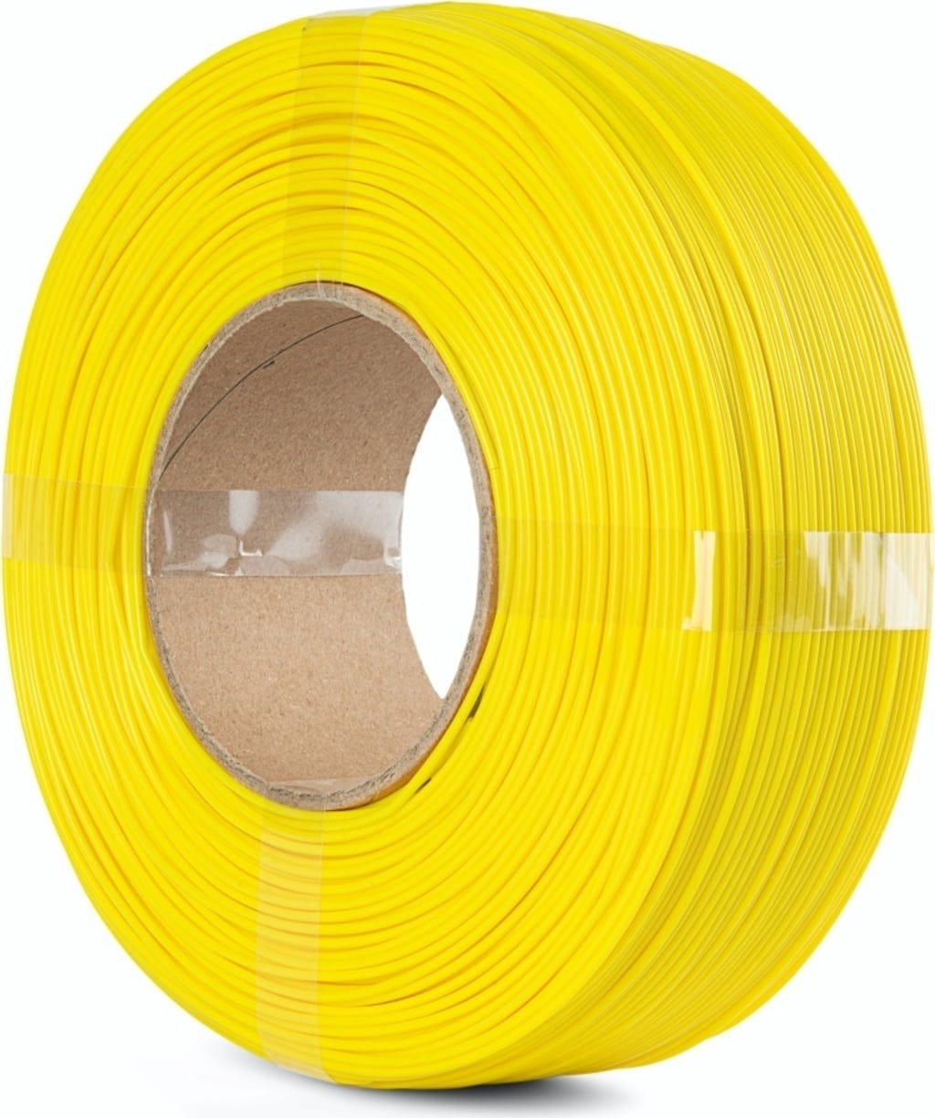 The Filament  ReFill PLA Sorbet Yellow, 1,75 mm / 1000 g    Zuverlässiges & kostengünstiges PLA ohne Spule in Sorbet Yellow