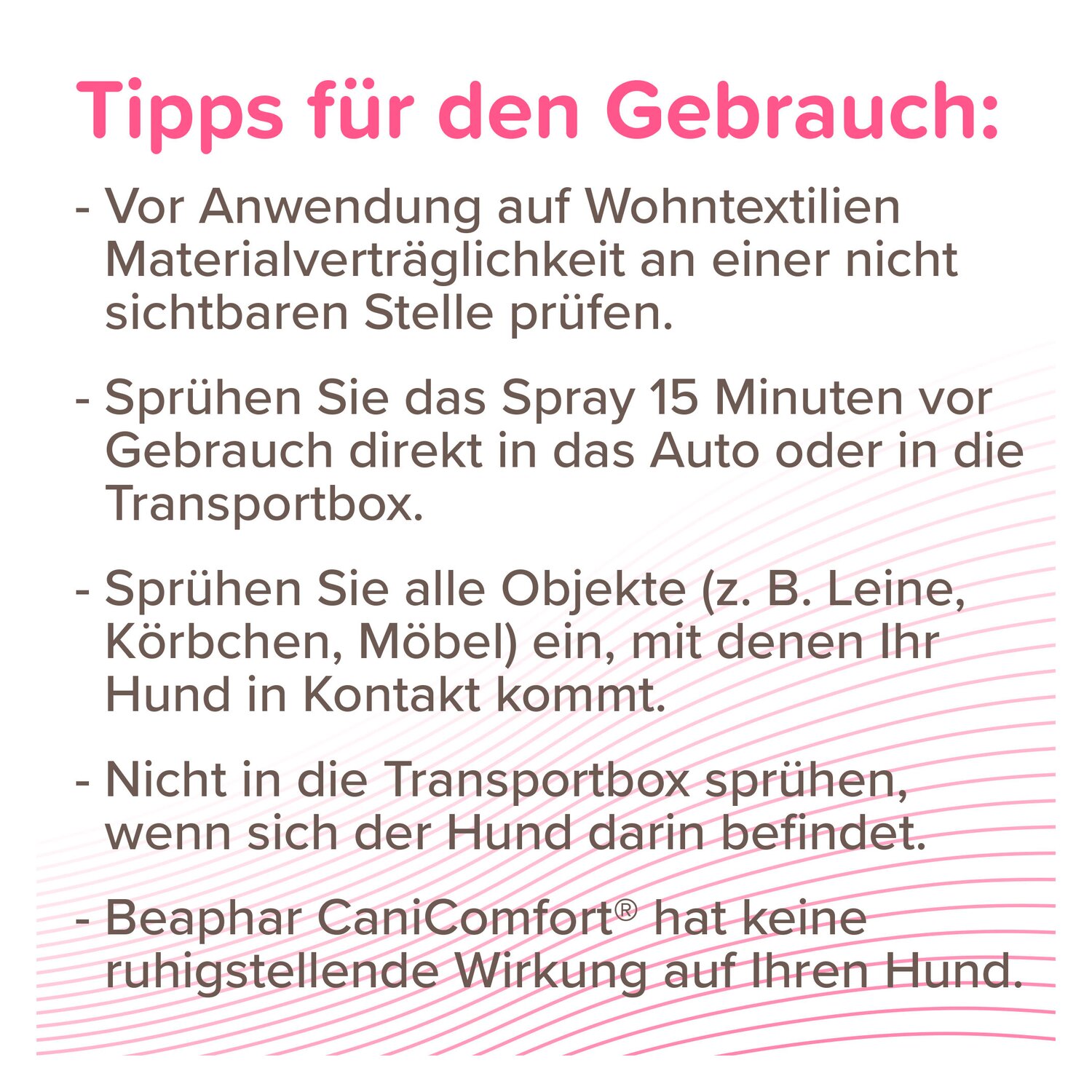 beaphar CaniComfort Wohlfühl-Spray  - 60 ml