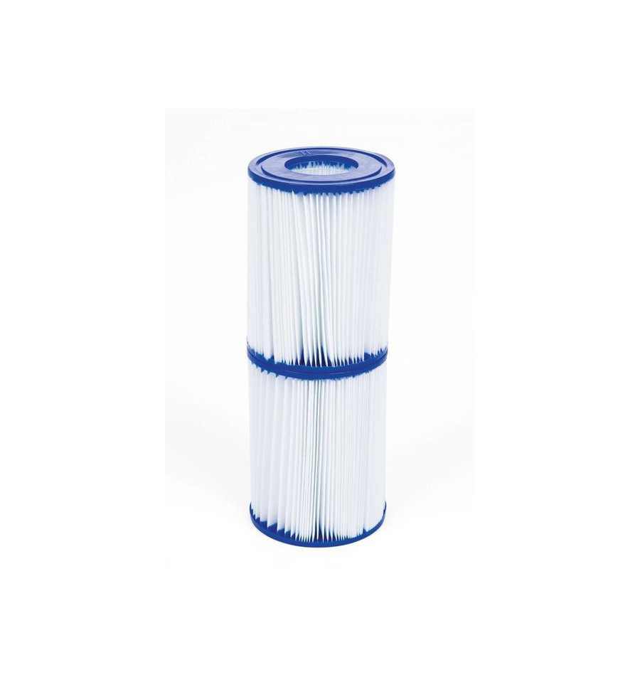 Filtro de cartucho Bestway Tipo II para 2006 l/h. Conjunto com duas unidades.