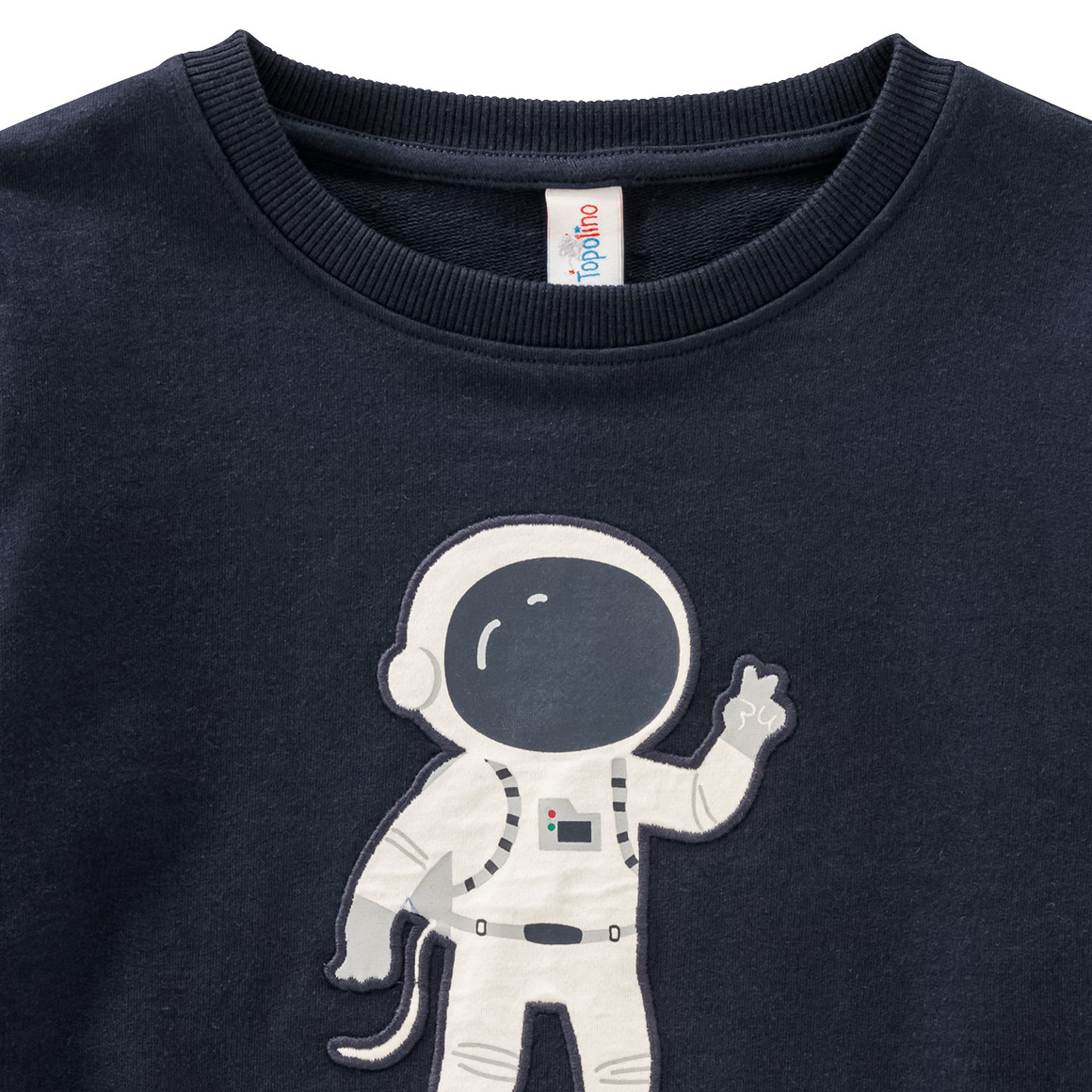 Topolino Kinder Sweatshirt mit Astronaut-Applikation dunkelblau
