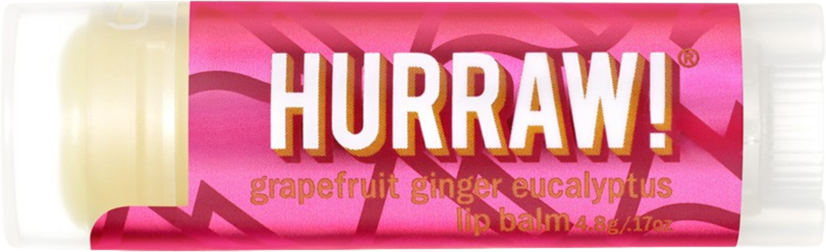 HURRAW!  Lippenpflegestift Grapefruit-Ginger-Eucalyptus, 4,80 g