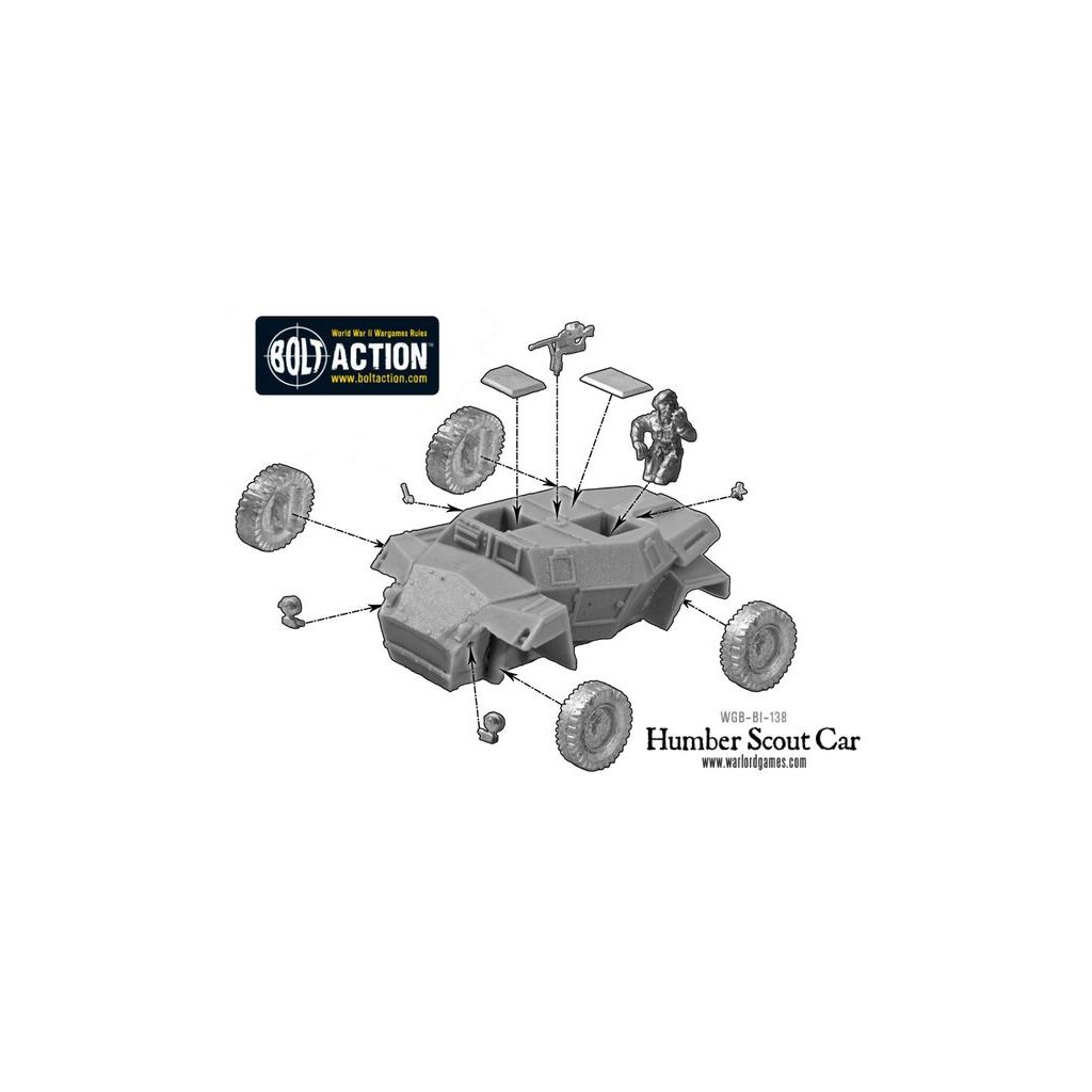 Bolt Action - Humber Scout Car