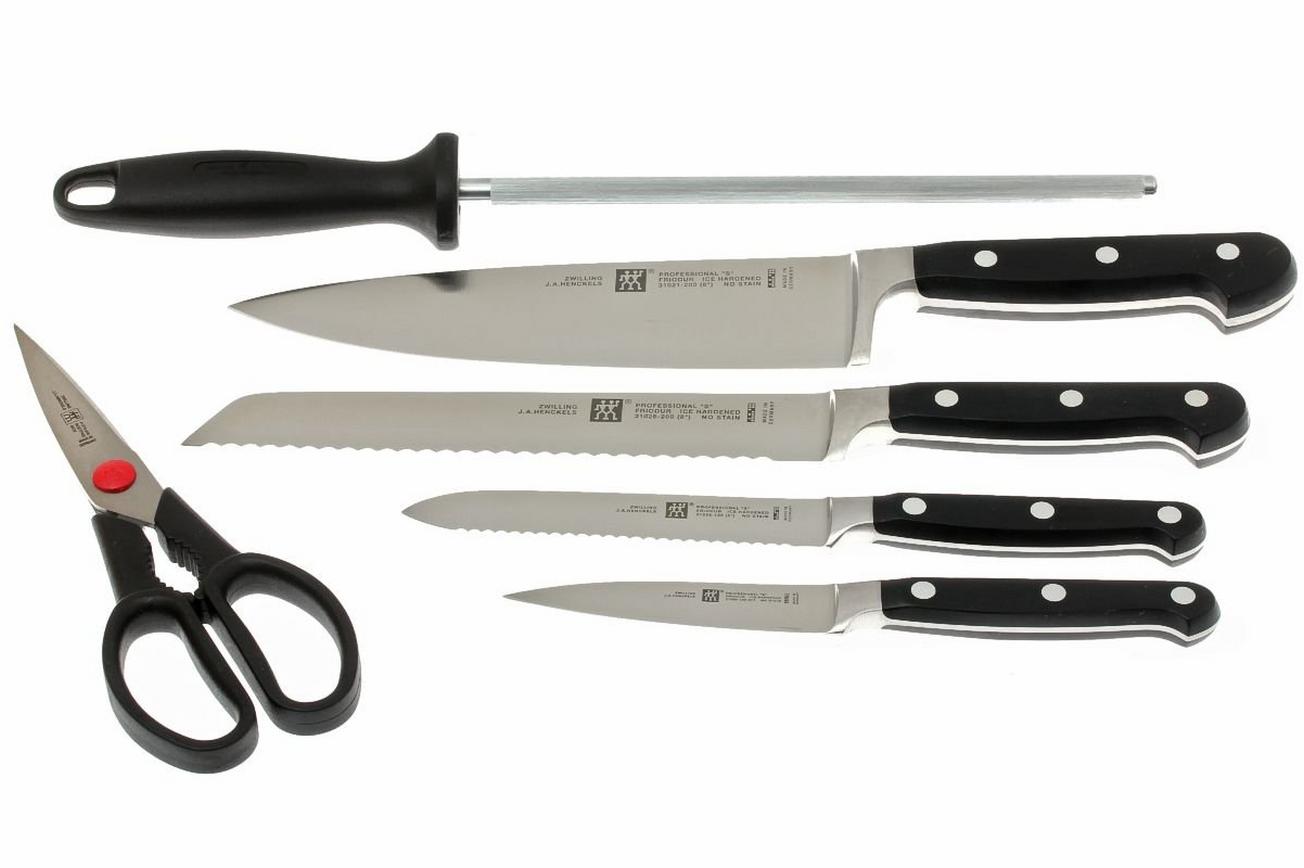 Zwilling 35621-004 Professional S messenblok, 7-delig