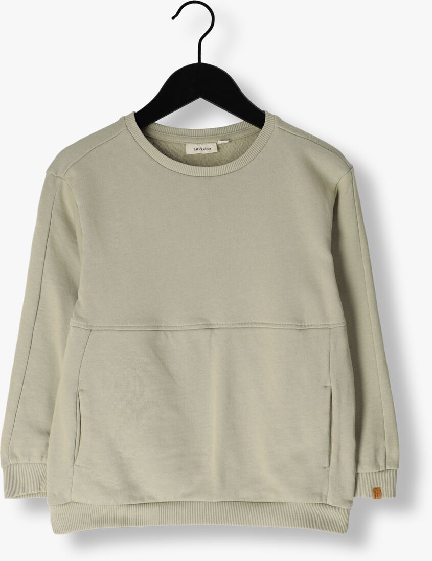 LIL\\' ATELIER olijf lil' atelier sweater nmmnalf folo  loose sweat
