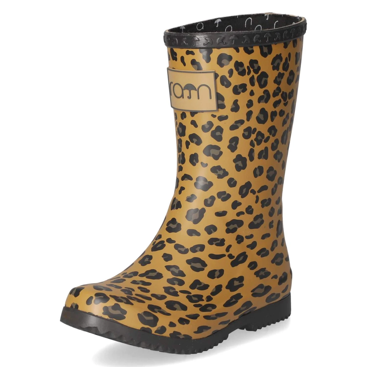 RajnGummistiefel LEOPARD - Beige-Brown