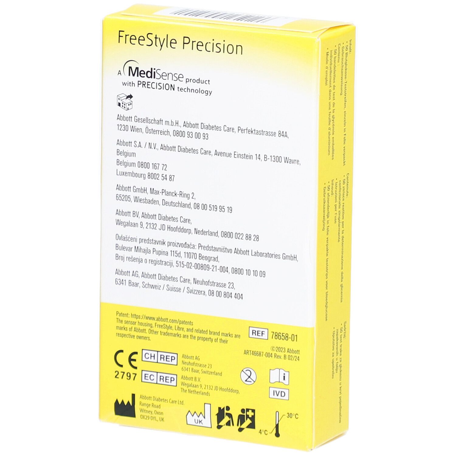 FREESTYLE Precision Blutzucker-Teststreifen – Zuverlässigkeit und Präzision