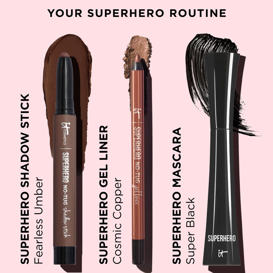 It Cosmetics Superhero No-Tug Eyeshadow Stick Fearless Umber 1,61g