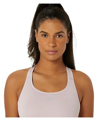 Brassière Asics Road Compression Rose Femme