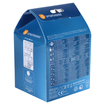 Smartwares Optische Rookmelder RM520 Inclusief 10 jaar lithium batterij 3-pack