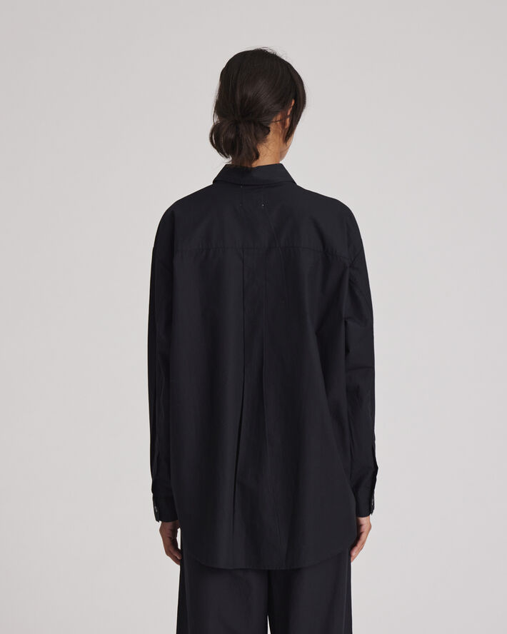 Gai&Lisva Astrid L/S Shirt Poplin Gots 243975 Black