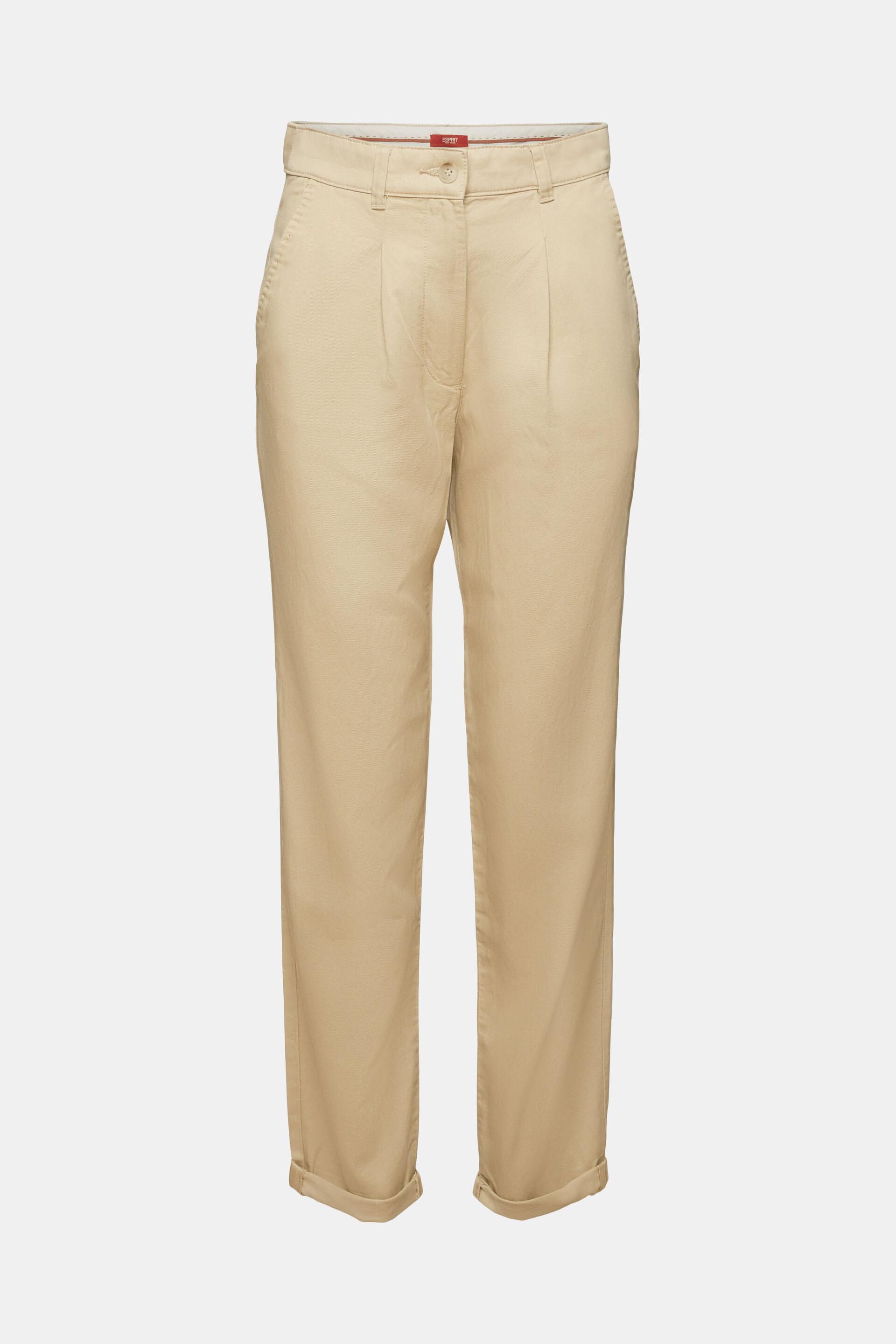 Pants woven