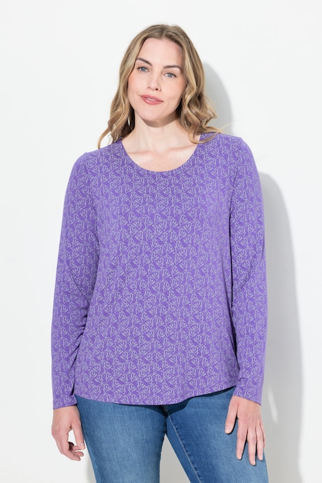 T-Shirt, Rundhals, Langarm, OEKO-TEX Made in Green
