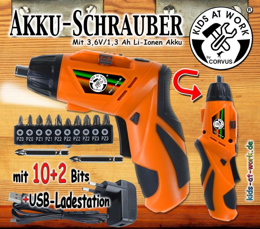Akku Schrauber mit Lithiumbatterie