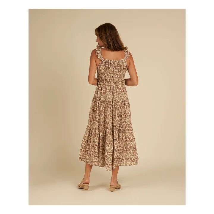 Rylee + Cru Robe Tenley Fleuri - Collection Femme | Beige rosé