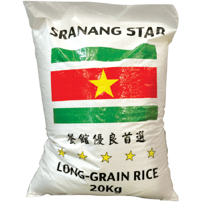 Sranang Star Langkorrelige Rijst 20kg