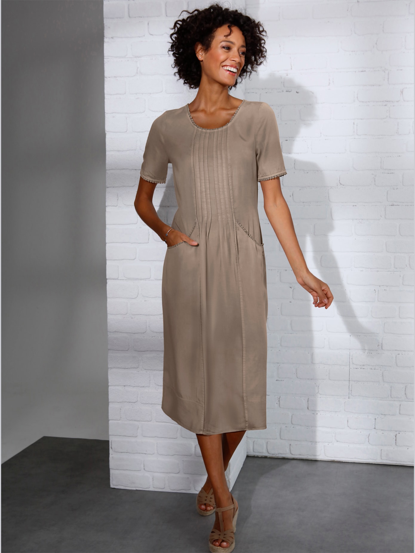 Robe lyocell qualité tissée