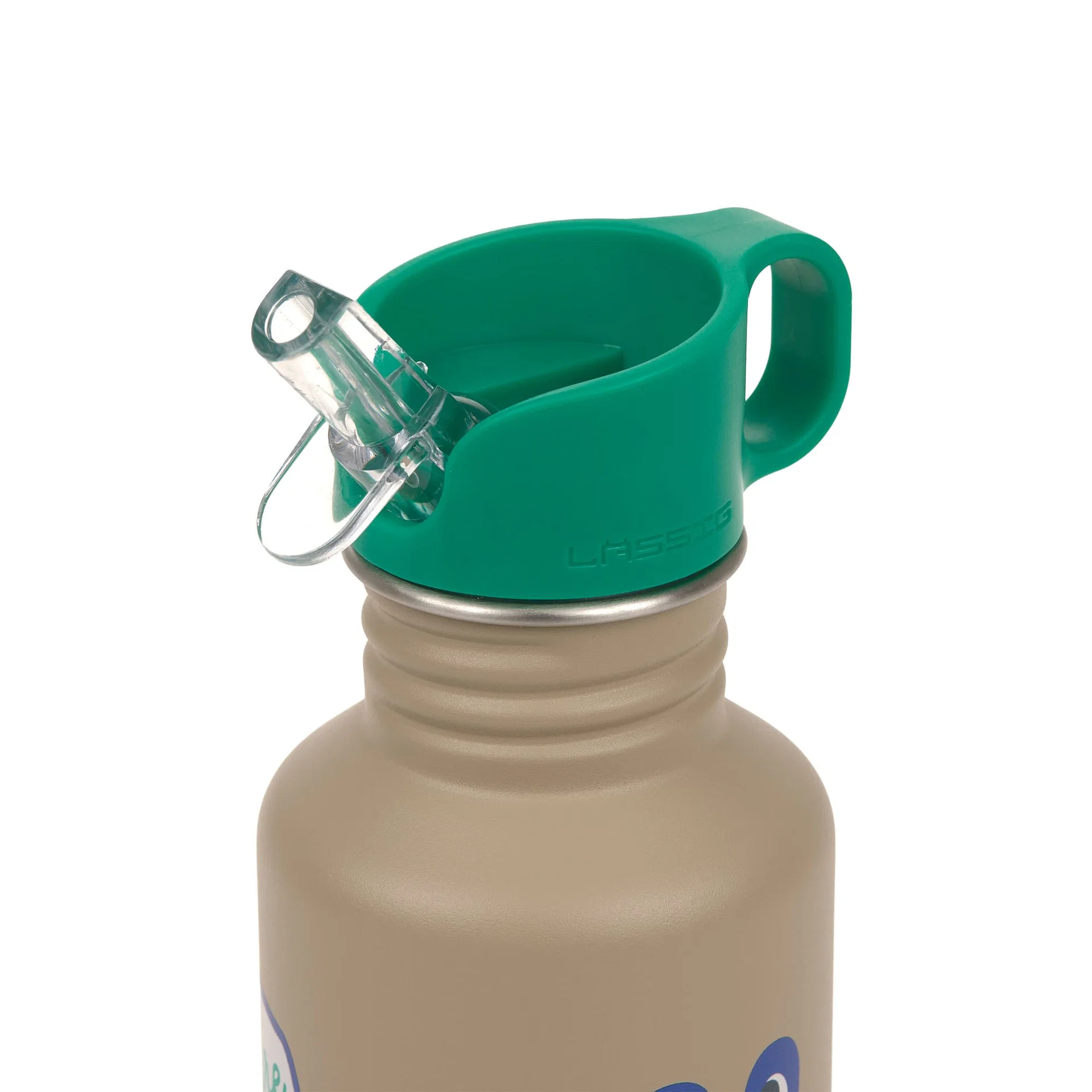 Lassig Lassig Drinkfles stainless steel Happy Trails Frog