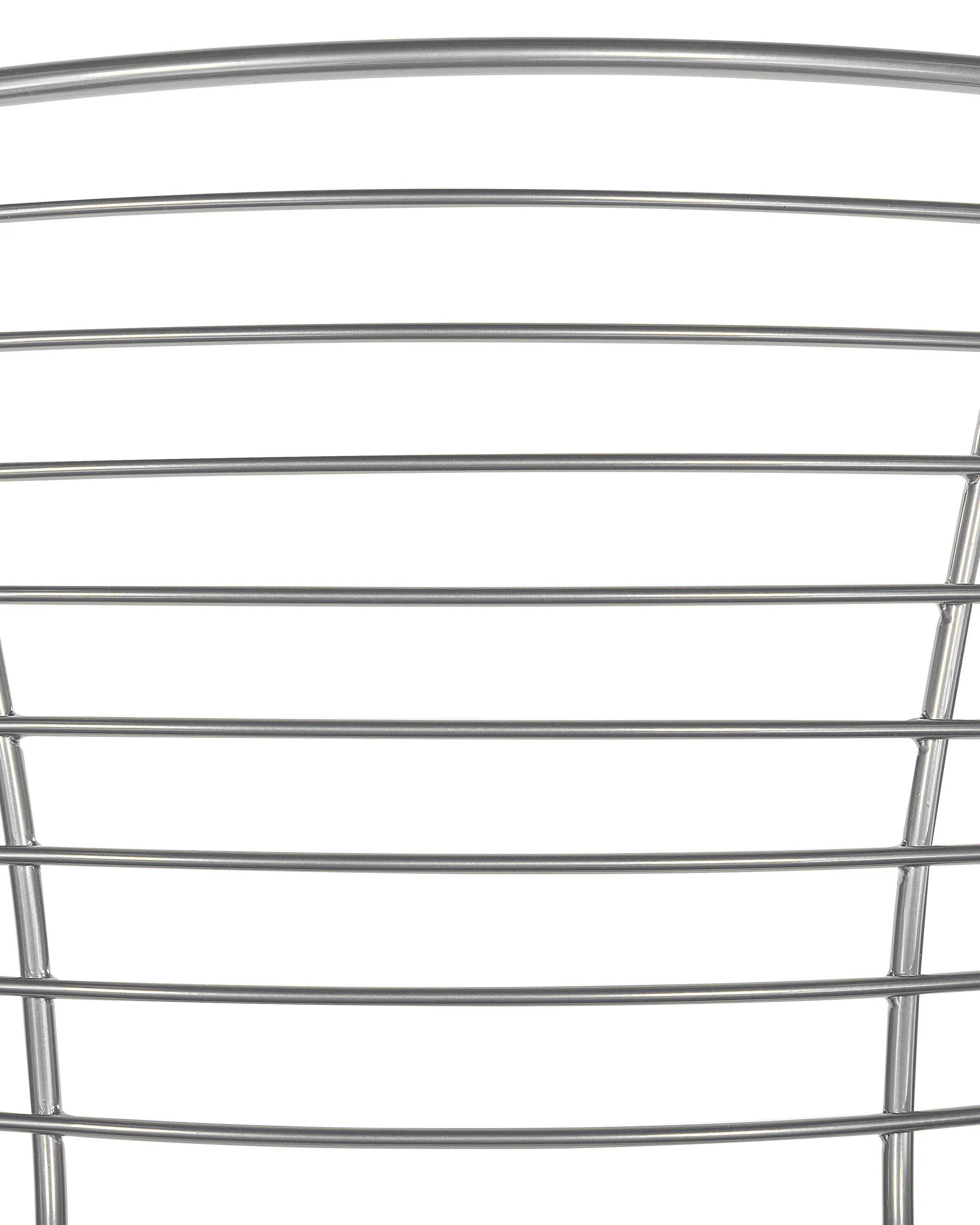 Set van 2 eetkamerstoelen HOBACK Metaal Zilver