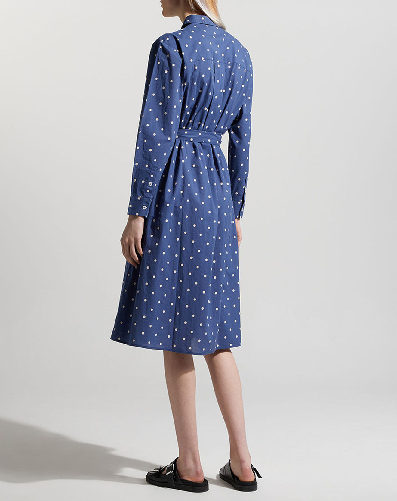 Jodhpur Robe Ramelia indigo bleu/écru