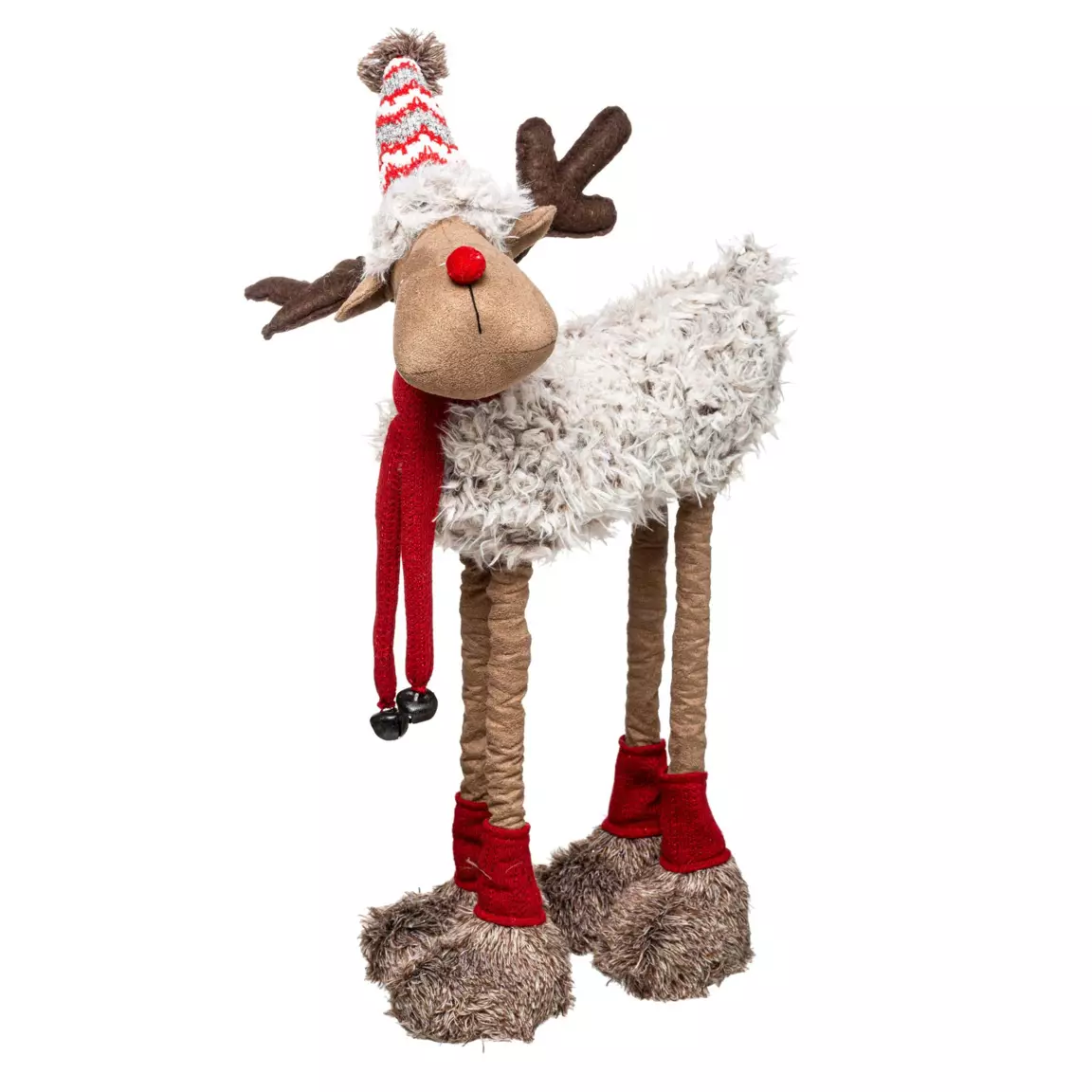 Renne de Noël (H60 cm) Hector jambes téléscopiques