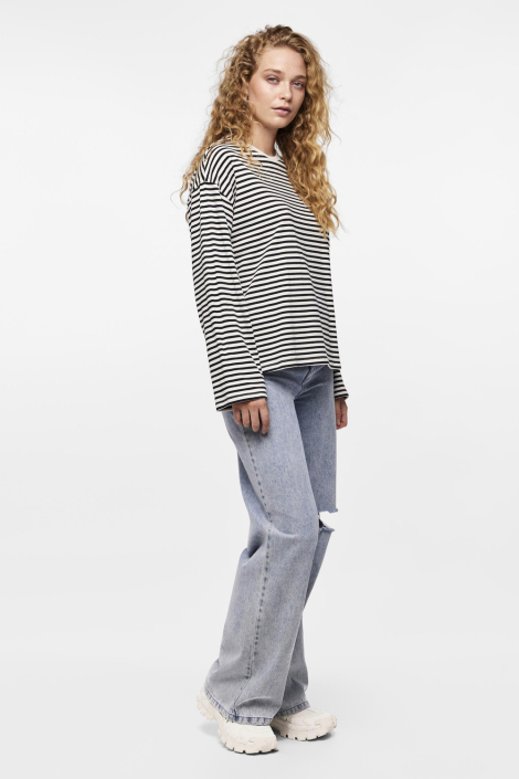 Pieces witte dames t-shirt